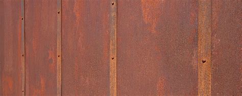 rusted metal sheet|exterior rustic metal siding panels.